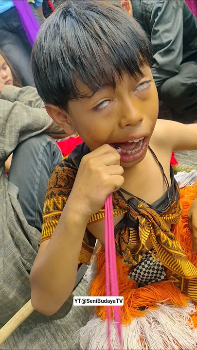 BOCIL KESURUPAN BARONGAN‼️😱#kesurupan #jaranan #kudalumping #ebeg #janturan #reog #barongan