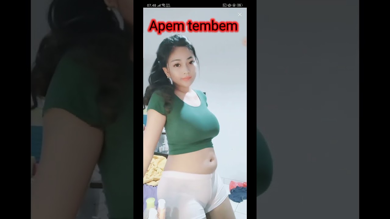 kiếm tiền binomo Bigo live apem tembem bergaris transparan