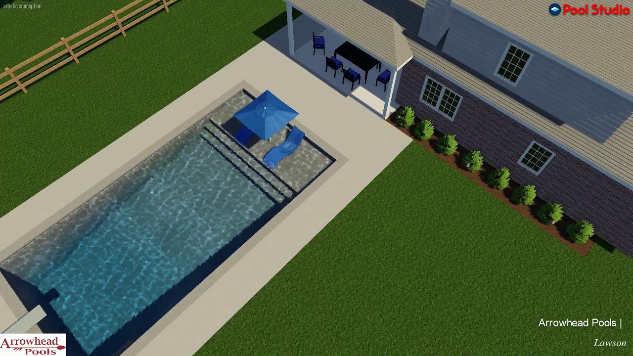Lawson Pool Design 2 YouTube