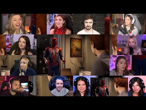 Видео: Spiderman 2018 Reaction Mashup | Spiderman Leaves His Clothes On MJ's Kitchen Floor | Part - 4
