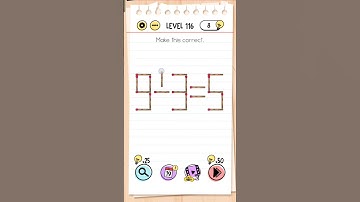 Make this correct | Brain test level 116 solution