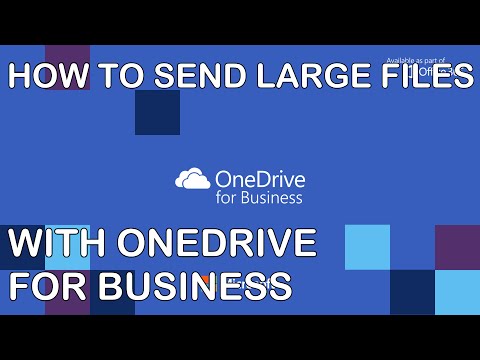 Send Large Files With OneDrive For Business
