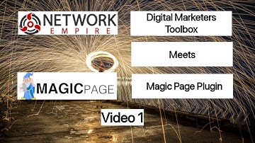Digital Marketers Toolbox  Meets Magic Page Plugin Video 1 - Build your Mass Page Sites on Steroids