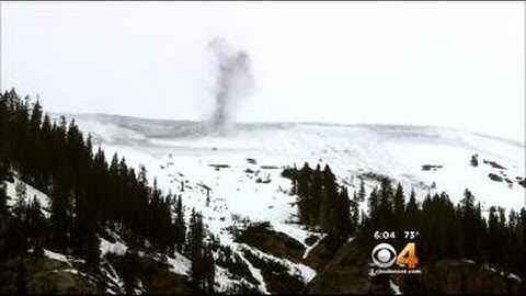 Bomb Blasts Prevent Avalanches On Independence Pass