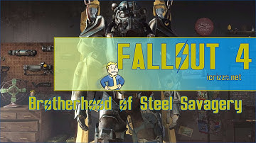 Fallout 4 - BoS Savagery KILL VIRGIL