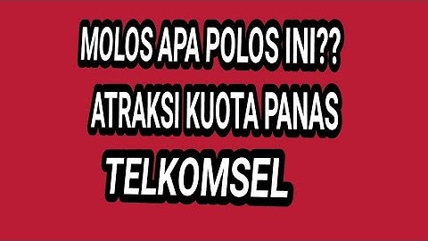 Uji nyali Polosan Telkomsel