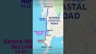 Mumbai Coastal Road Map