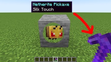 can you get infested stone with silk touch?