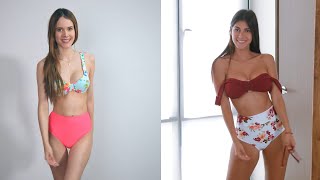 Lau Contreras Vs Ari Dugarte Bikini Try-ons Split Pt2