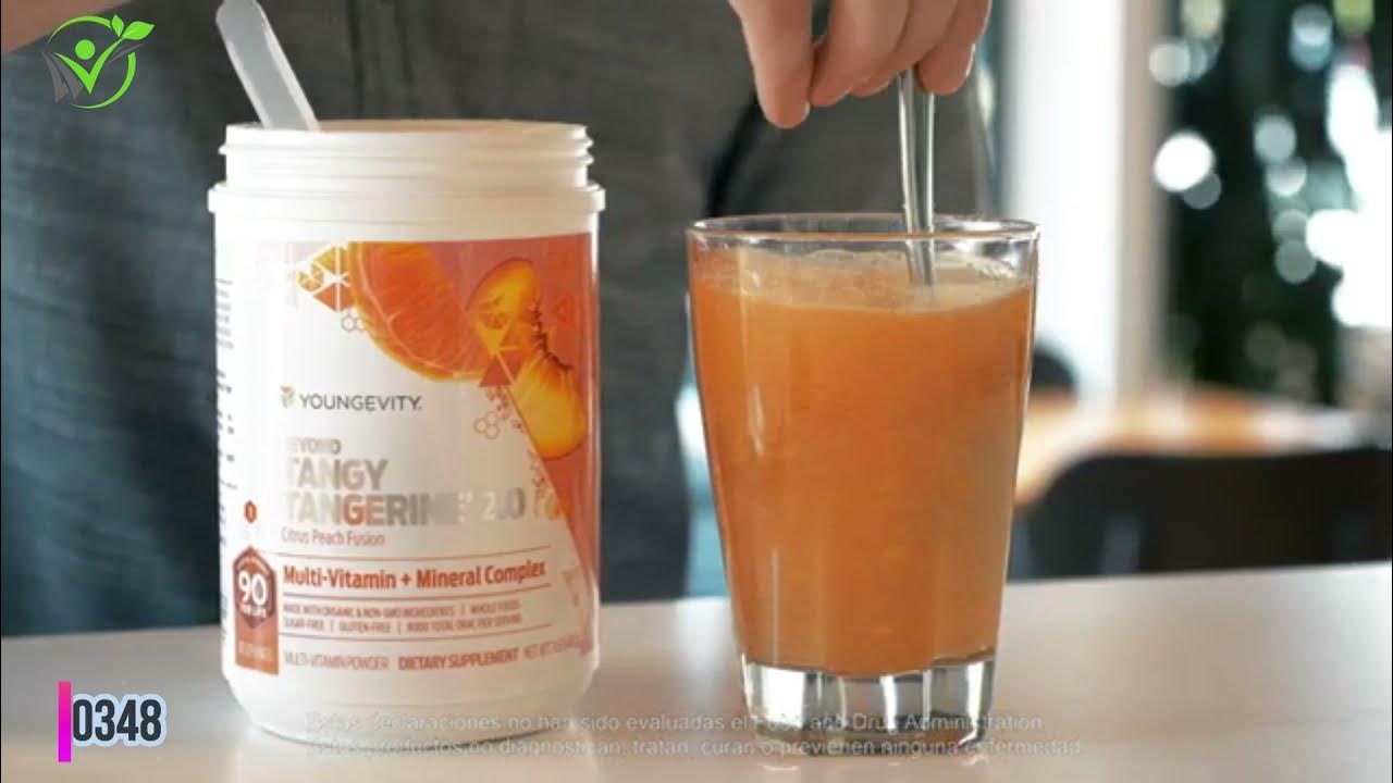 Youngevity Beyond Tangy Tangerine ¿Qué contiene el Tangy?¿Cómo se