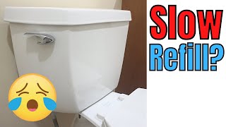 Toilet Takes Too Long to Refill After Flushing  2 Quick Fixes for Beginners