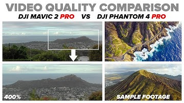 DJI Mavic Pro 2 vs Phantom 4 Pro | Video Quality Comparison