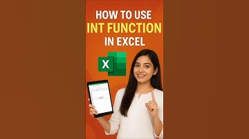 Definition of INT Function in Excel || Excel Tips & Trick || #excel #short #excelbasic #shortsfeed