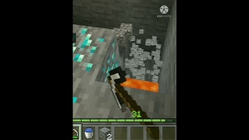 NOOB vs PRO vs HACKER diamond mining #shorts #minecraft