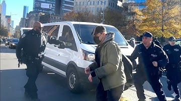 Anti-ICE Protesters Swarm Unmarked Vans in NYC — 15 Arrested | USA |