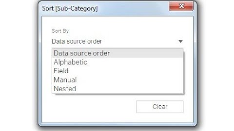 Types of Sorting in Tableau Desktop - Intact Abode