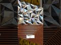 3D PVC Wall Tiles 😍 Premium Look at Affordable Price  #wallpaperhubahmedabad #shorts