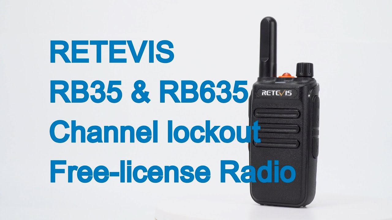 Retevis Mini License-free Radio RB35/RB635 - YouTube