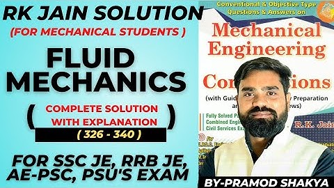 fluid mechanics mcq|R k jain mechanical objective solution|rk jain mechanical engineering objective 