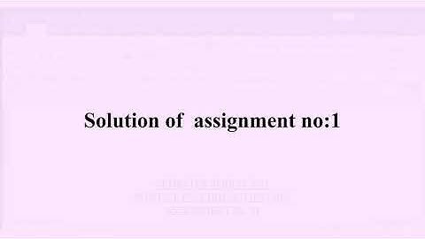 PSY-409 #assignment no : 1 # solution #short video # Distance study center.