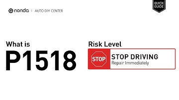 Wat is motorcode P1518 [Snelle handleiding]