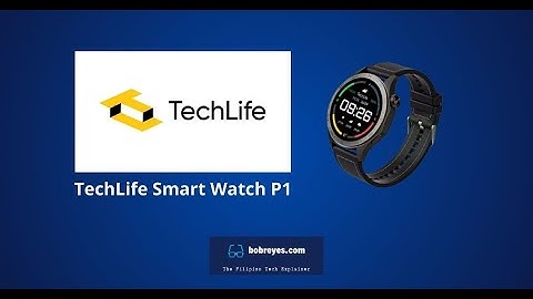TechLife Smart Watch P1 Unboxing