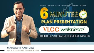 Why VLCC Wellscience @ 6 Minutes | Mahaavir Kantura | USP'S Plan | Best Payout Plan Of The Industry screenshot 1