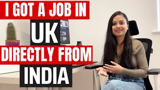Complete process to find a job in UK from India | UK job search tips