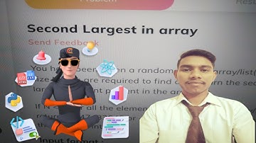 Second Largest in array #java