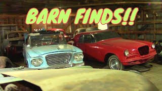 I picked up Studebaker parts for my brothers car, and found a ton of cars!