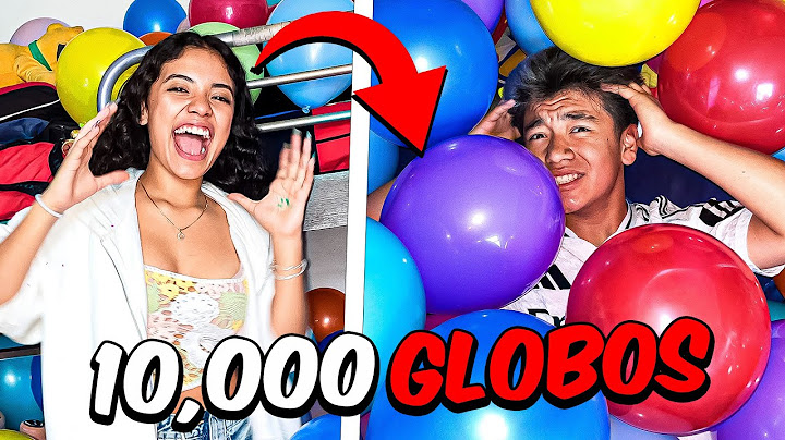 LLENE EL CUARTO DE LOS PICUS CON +10,000 GLOBOS!