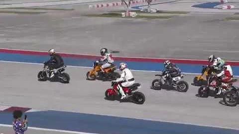 SFLMiniGP Homestead Round 6 September 2018 F2 Class Race Honda Grom Main Event
