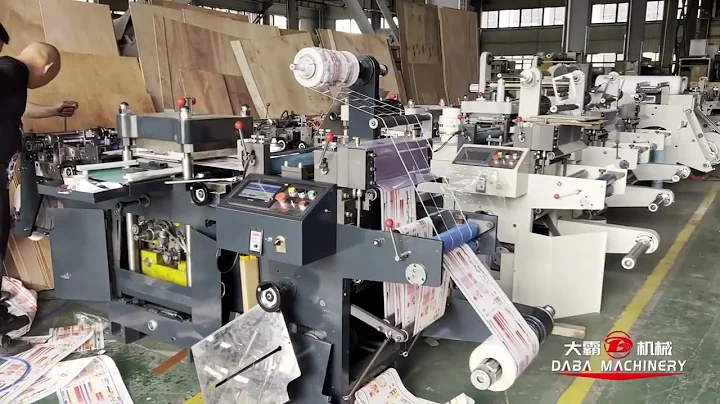 320mm speed 300times label flatbed die cutting machine ship to India