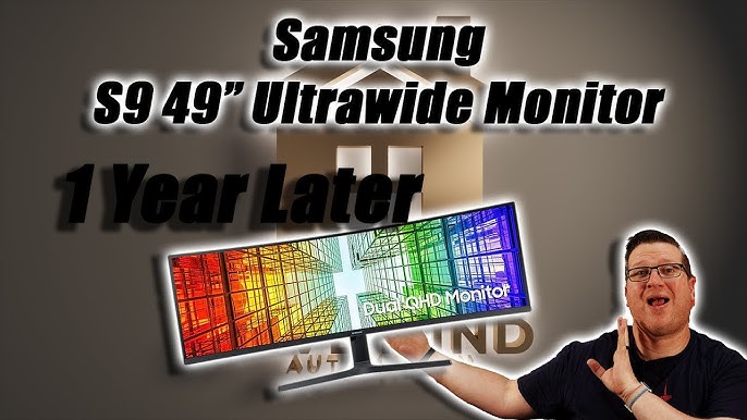 MONITOR SAMSUNG 49 VIEWFINITY S9 ( LS49A950UINXZA ) CURVO ULTRAWIDE, DUAL  QHD ( 5120X1440 ), 120HZ - 4MS