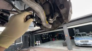 BMW 535i BAT Underside inspection