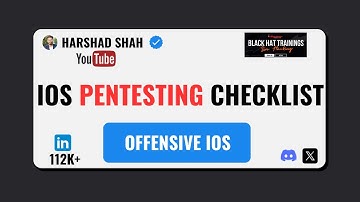 iOS Pentesting Checklist 2025  | Burp Extension