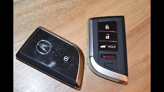 2021  2022 Acura MDX key fob battery replacement  EASY DIY