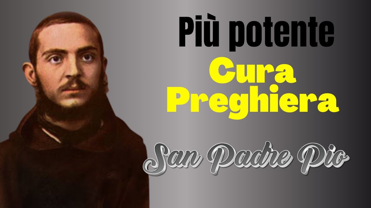"La preghiera di guarigione più potente" - Padre Pio...rosario virtuale