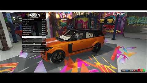 ADD-ON REAL CARS GTA5 - RANGE ROVER VOGUE STAR TECH