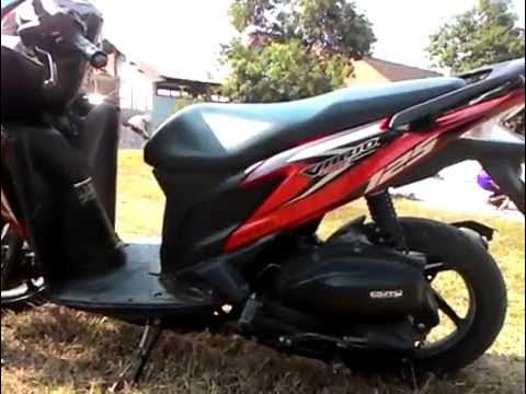 Tampilan Honda Vario Techno 125 PGM-FI Keluaran Pertama - Merah - YouTube