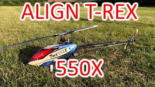 Align T-Rex 550X - Workout - RC Pilot 'SUPERMOON'