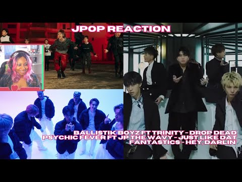KPOP STAN REACTS TO EXILE TRIBE GROUPS | [BALLISTIK BOYZ + PSYCHIC FEVER + FANTASTICS]