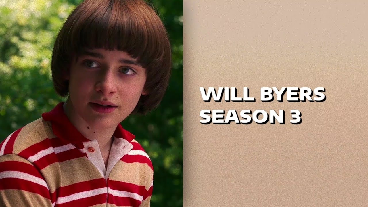 Will Byers scene pack (season 3) 