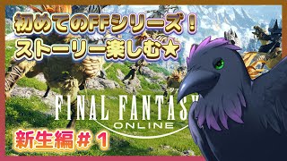 【#FF14】初FFシリーズ！まずはストーリーをすすめるのだな？【新生編part1】