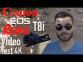 Canon T8i (850D) Video Test