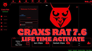CraxsRat 7.6 Now you Improve your Cyber Skills Advance Android Hacking Contact us for more details