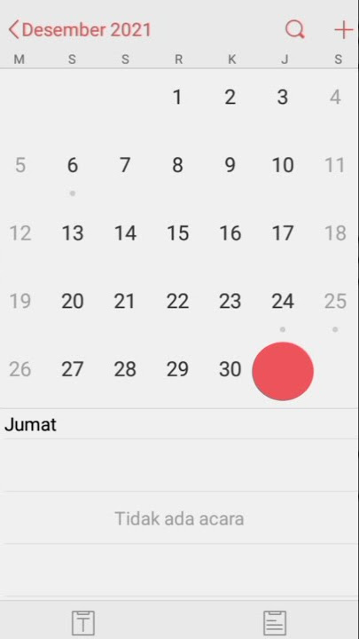Detik detik kalender hp berubah tahun dari 2021 menjadi 2022 #shorts