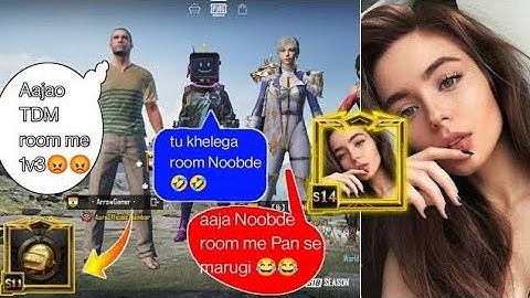 RANDOM 3 PLAYERS CALL ME NOOB CHALLENGE ..FOR 1 vs 3 TDM ROOM (PART 1 )