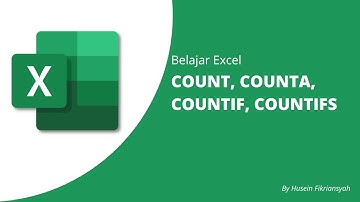 Cara Menghitung Jumlah Data - COUNT, COUNTA, COUNTIF, COUNTIFS - Tutorial Excel Pemula
