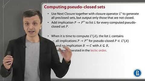 Formal Concept Analysis - Week 4, 2-01 - Computing the canonical basis